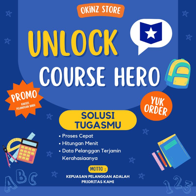 Jual Unlock Course Hero Shopee Indonesia