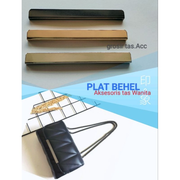 Aksesoris Tas Wanita - Plat / Behel 9 cm import