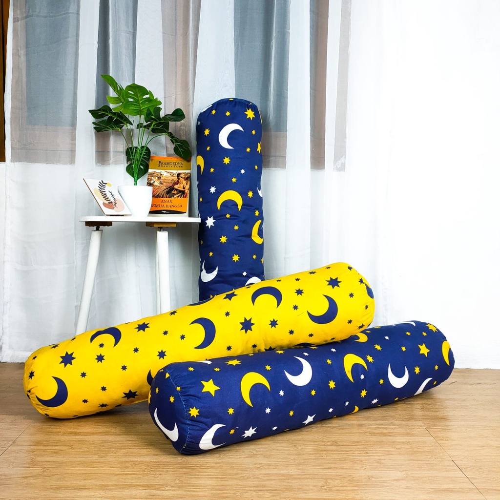 Paket 10 Guling Tidur Motif Star Moon