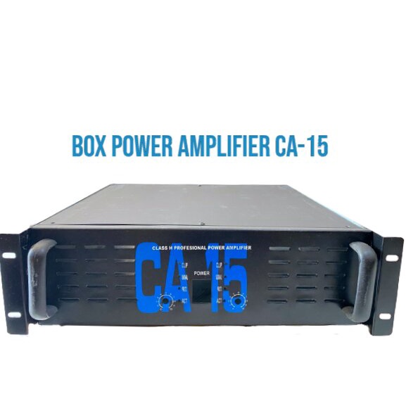 BOX POWER AMPLIFIER 3U CA 15