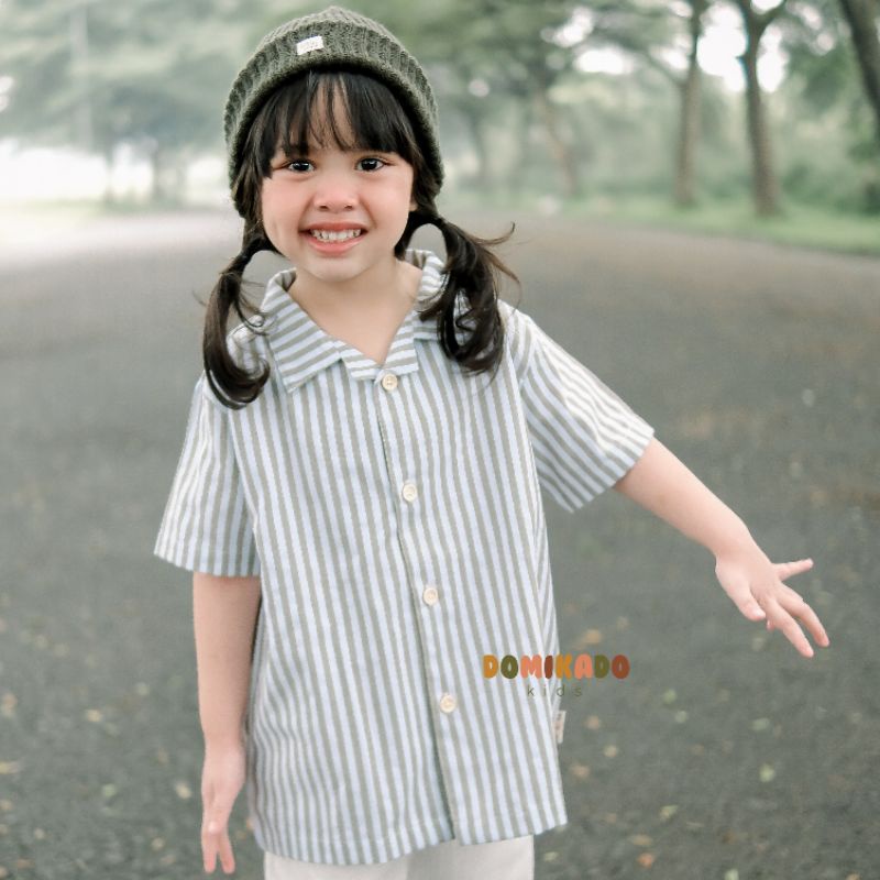 Little Arash | BRYLEE Shirt | Kemeja lengan pendek anak | Kemeja anak