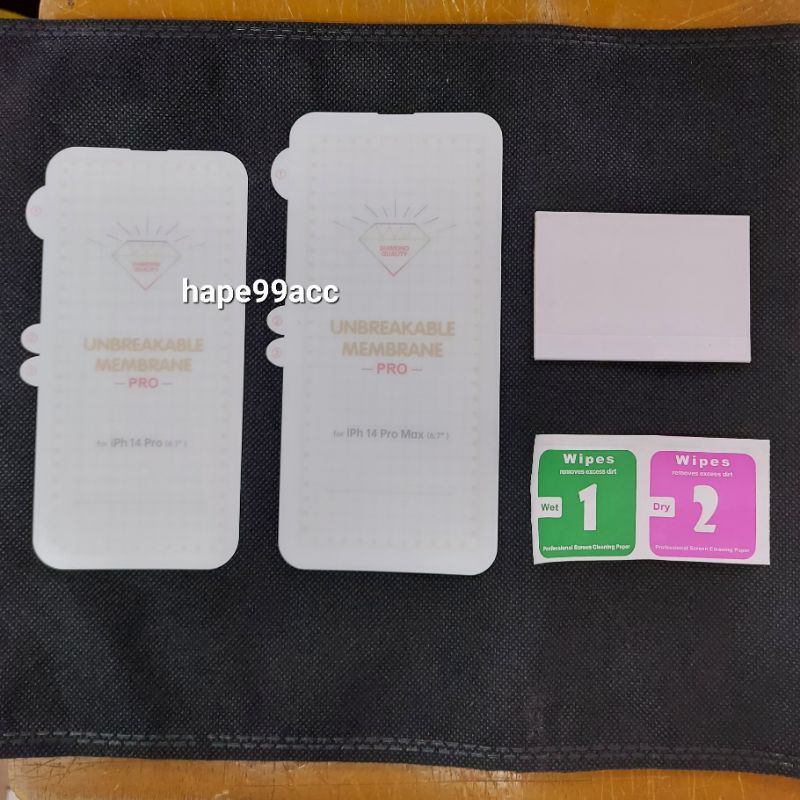 Iphone 14 14 Plus 14 Pro 14 Pro Max anti gores hydrogel clear screen protector