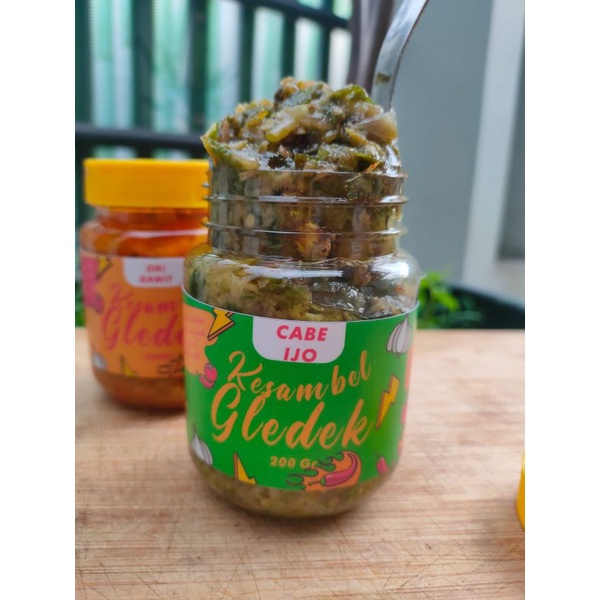 Sambal Kesambel Gledek Ori Pedas 200gr