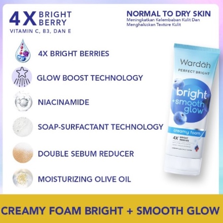 Wardah Perfect Bright Creamy Foam