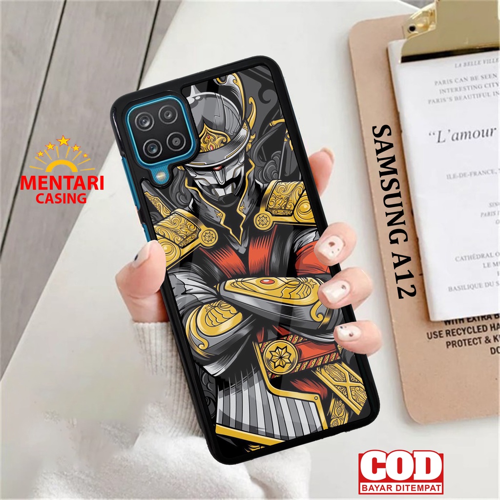 Case SAMSUNG A12 CASING SAMSUNG A12 [ SAMURAI JPN ] Mentari casing case hp kondom hp case custom cas