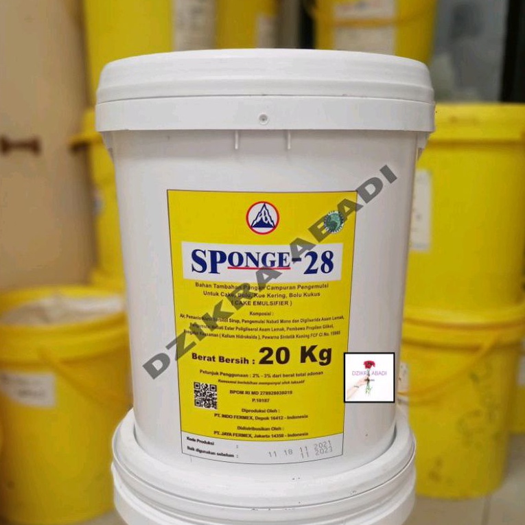 SP 28 Sponge 28 SP Emulsifier Pengembang Kue 1kg
