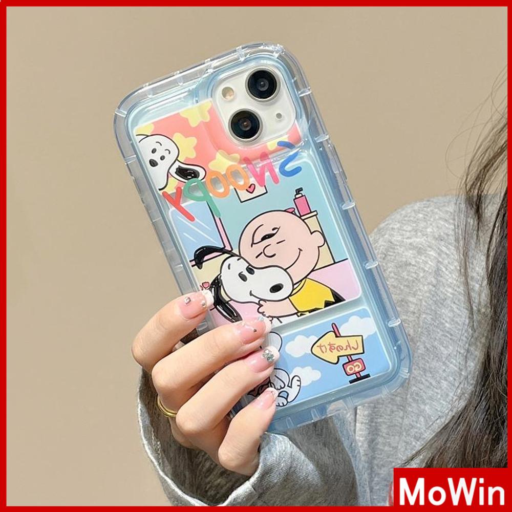 For iPhone 14 Pro Max iPhone Case Soft Case TPU Clear Case Airbag Shockproof Protection Camera Cartoon Cute Compatible For iPhone 13 Pro Max 12 Pro Max 11 Pro Max 7plus XR xs max