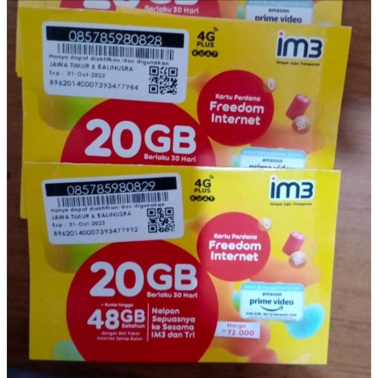 indosat 20Gb Full