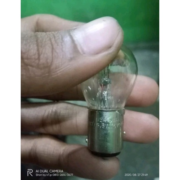 bolam bohlam lampu belakang stop stopan 6v 6voltHonda win100 win 100 c50 C70 c700 c800 supercup700 s