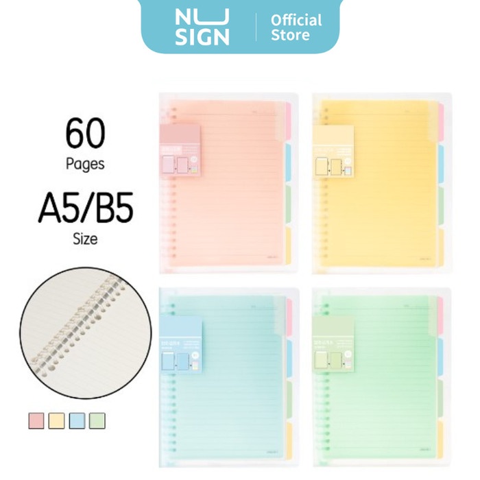 

Kertas Binder Deli Loose Leaf Book / Binder A5/B5 Isi 60 Lembar Qha560 Qhb560