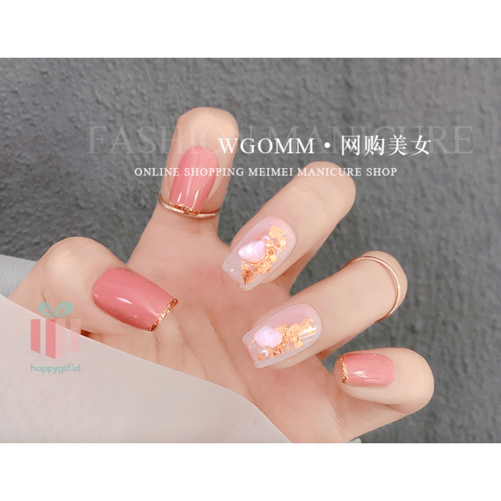 Foil Paper Aluminium Flakes / Kertas Foil Nail Art Professional dekorasi kuku KU039