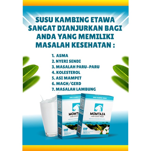 New Product Susu Kambing Momtaza / Momtaza Goat Milk