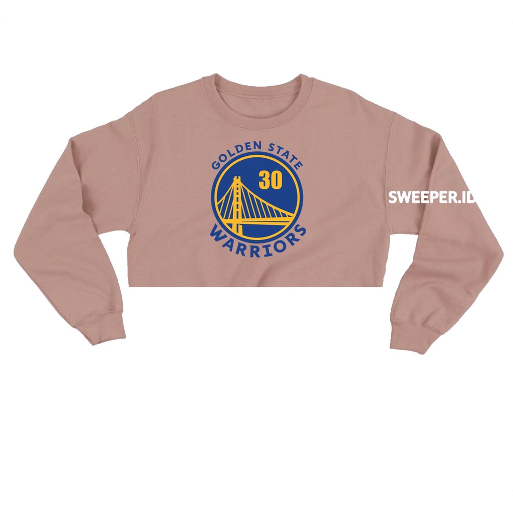 GOLDEN STATE WARIOS SWEATER CROPE BAHAN FLEECE BAHAN FLEECE