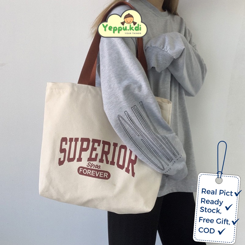 Tas Bahu Printing Big Size - Totebag Kendari