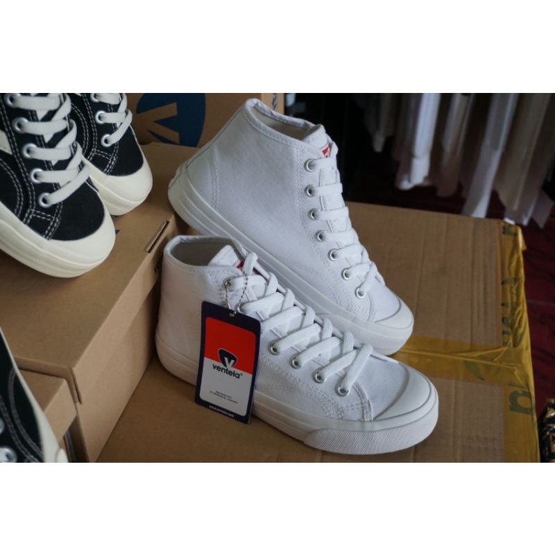 SEPATU VENTELA | VENTELA SHOES BASIC WHITE HIGH ORIGINAL