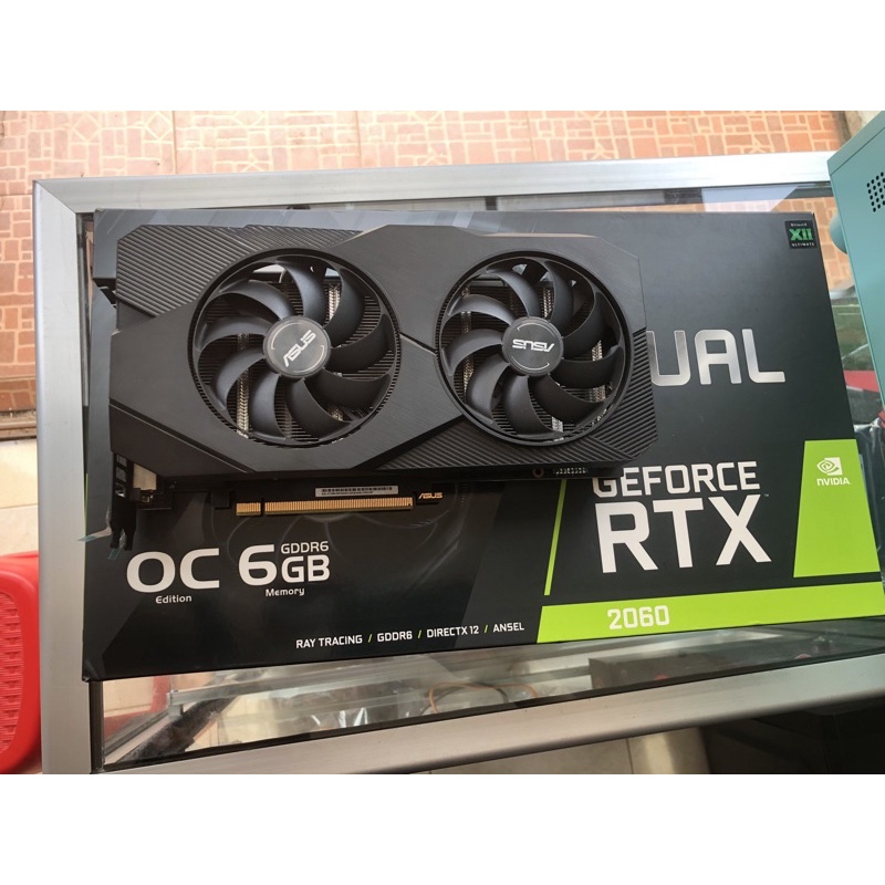 VGA RTX 2060 6gb gddr6 ASUS dual evo