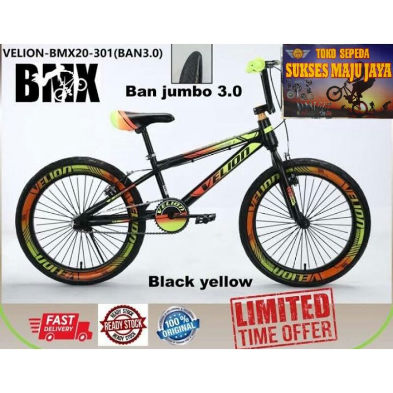 Sepeda BMX 20 Velion jumbo 3.0 motor