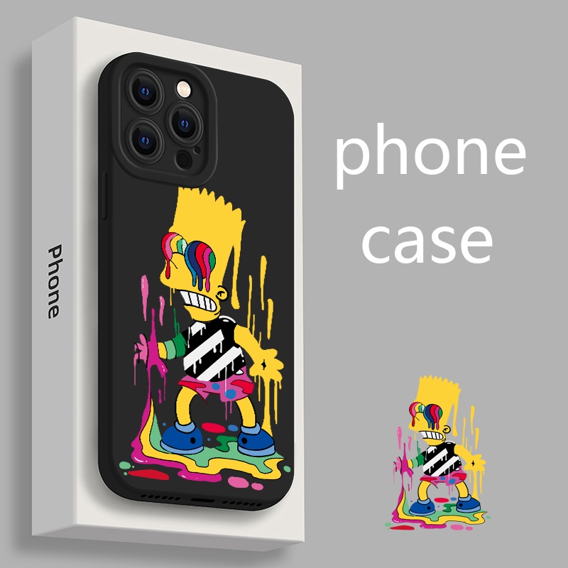 Soft Case Silikon TPU Tahan Banting Untuk IPhone 14 12 11 Pro Max 13 Pro Plus X XS XR