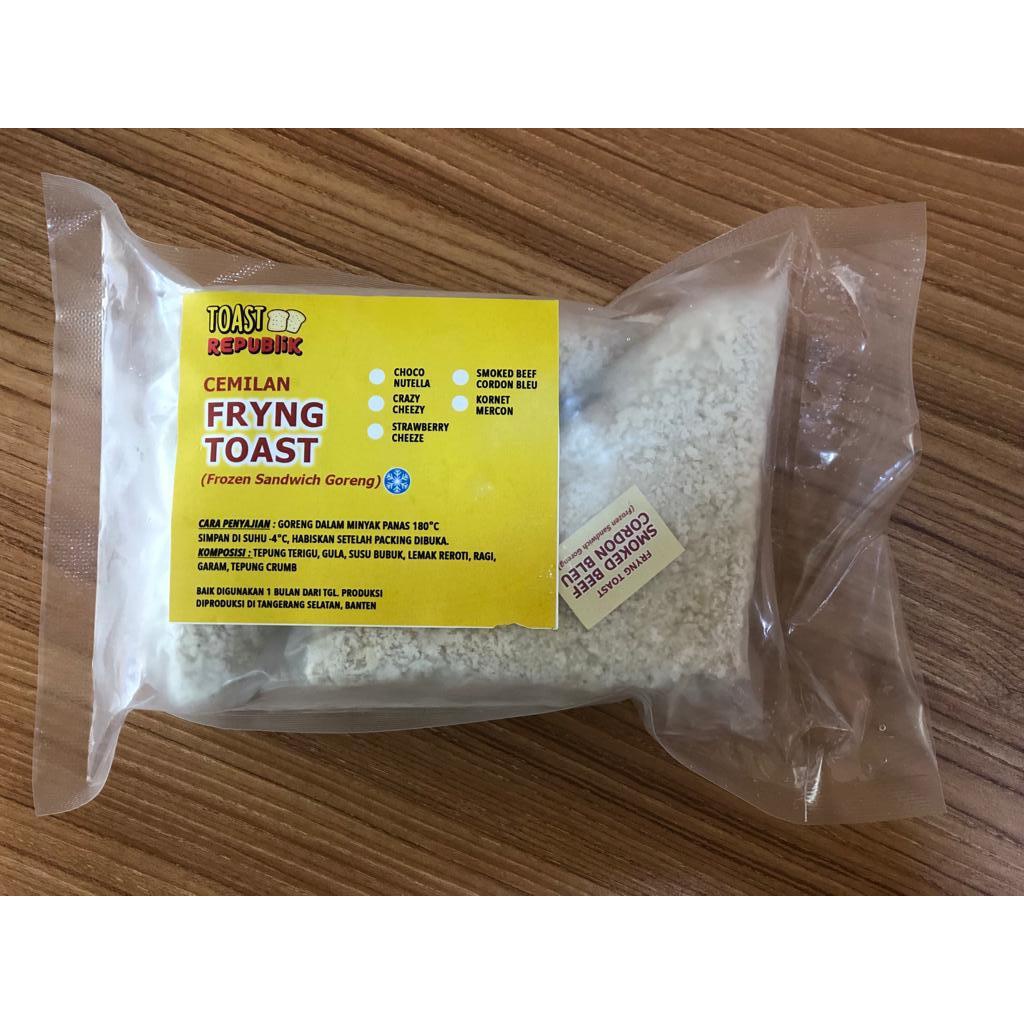 

Frozen Food Sandwich Goreng Smoked Beef Cordon Bleu (isi 4pcs) Frozen Food Roti Sandwich