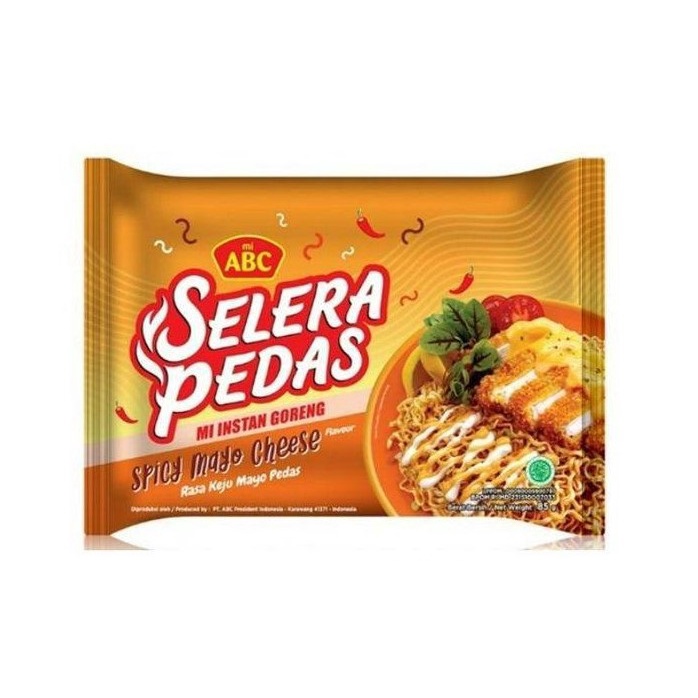 ABC MIE GORENG SELERA PEDAS SPICY MAYO CHE PCK 85GR