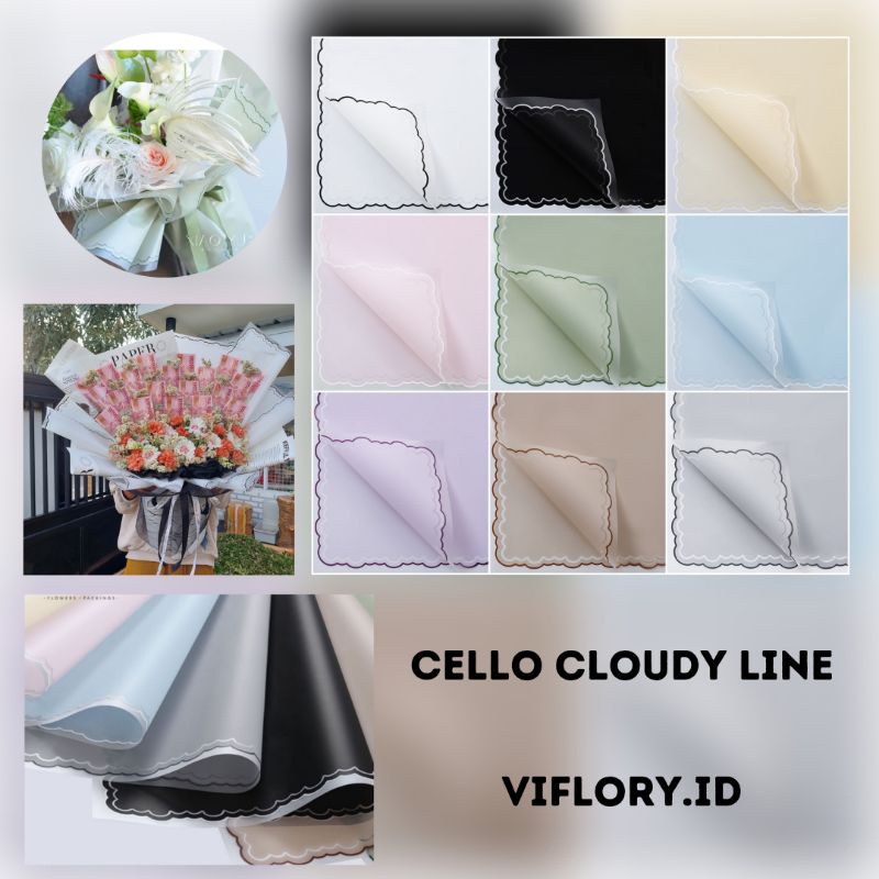 

Kertas Buket Cloudy Line