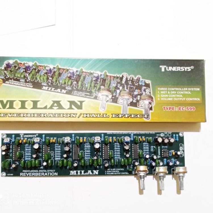 Stok Terbatas Kit ECHO Reverb 5 IC PT2399 Suara Nyeees