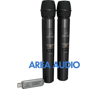 MIC BEHRINGER ULM-202 USB DUAL WIRELESS USB MICROPHONE ORIGINAL