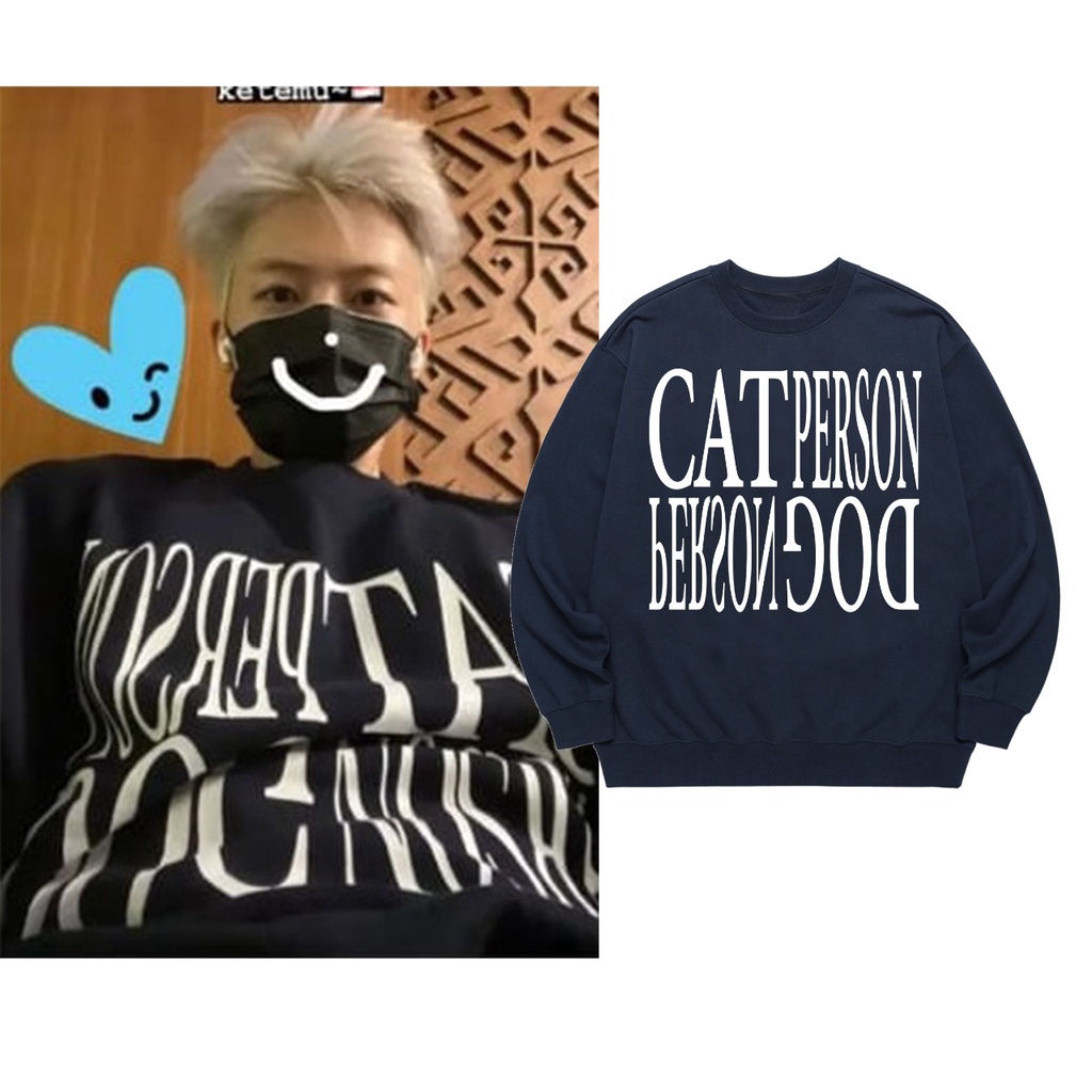 Sweater nct jaemin cat person