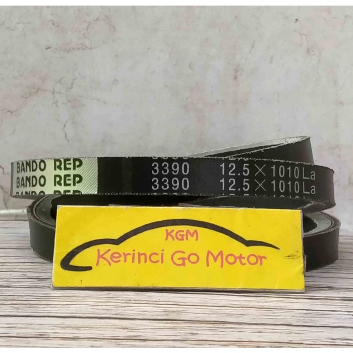 BANDO VAN BELT REP-3390 V BELT TALI KIPAS REP3390 FAN BELT BENANG