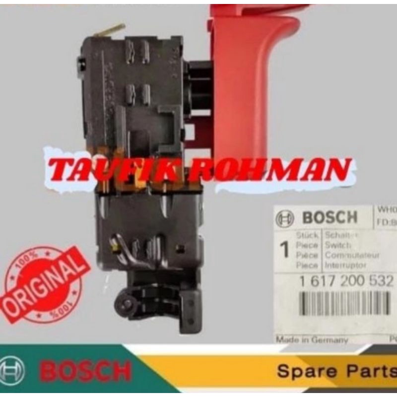 ORIGINAL SWITCH SAKLAR MESIN BOR BOSCH TIPE GBH 2-23 RE / GBH 2-22