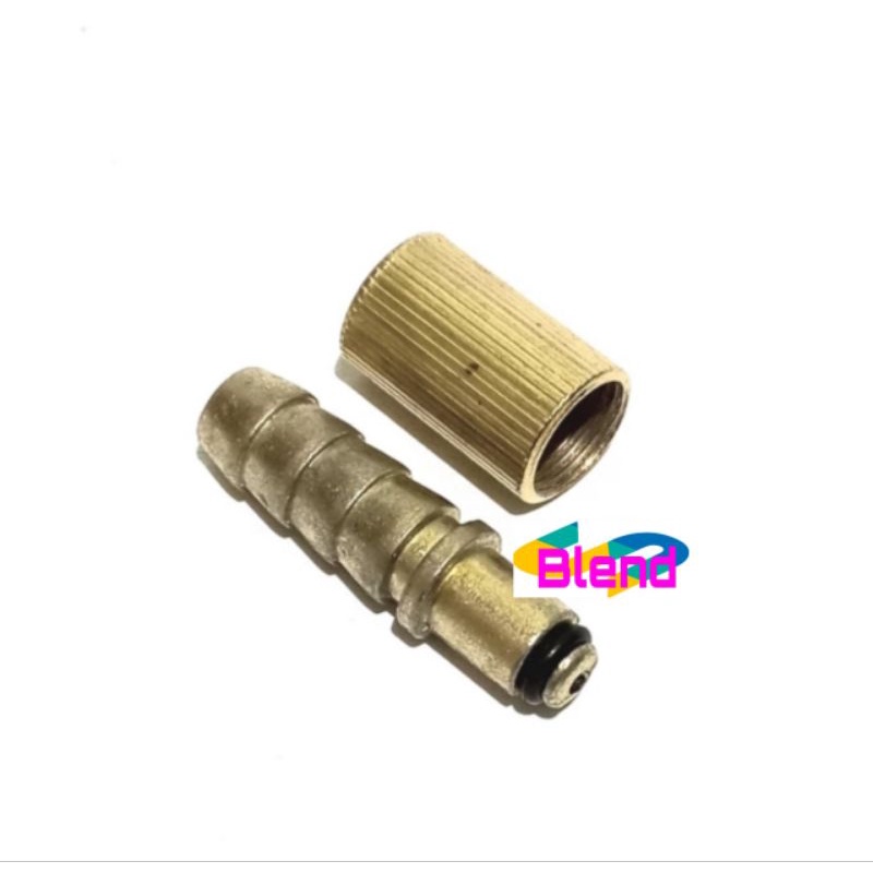 Nepel Kompor Portable - Sambungan Selang Nozzel Gas Kaleng/Kemping