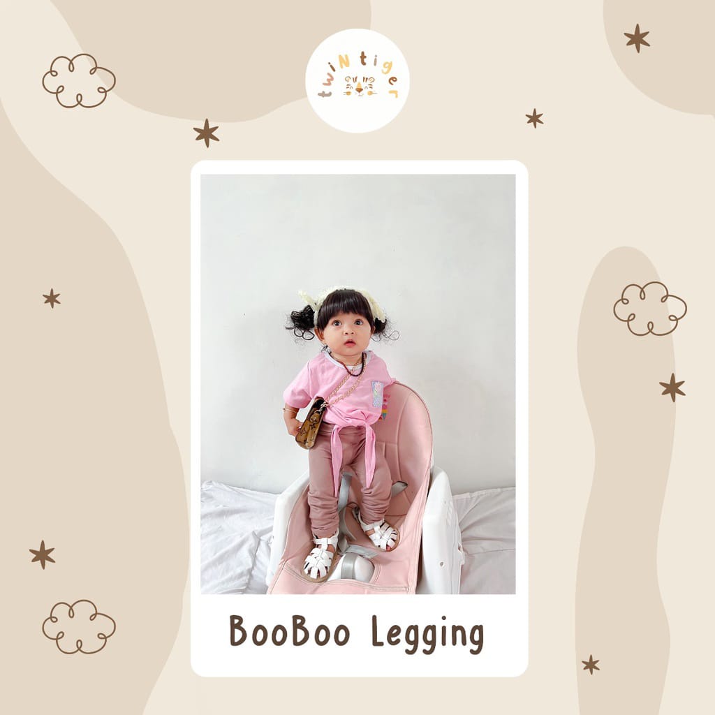 Twin Tiger Legging Booboo Baby - Legging Baby Anak