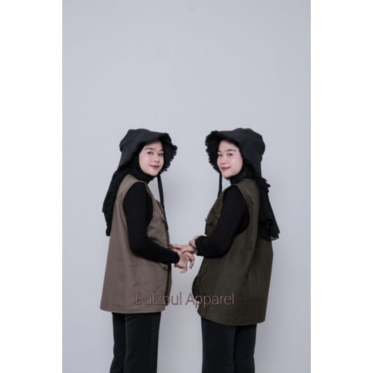 ROMPI CASUAL || NAMI VEST || KANIS VEST || ROMPI BASIC WANITA