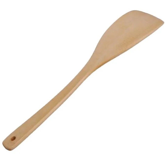 Spatula / sutil / sodet kayu 30cm Tahan Panas