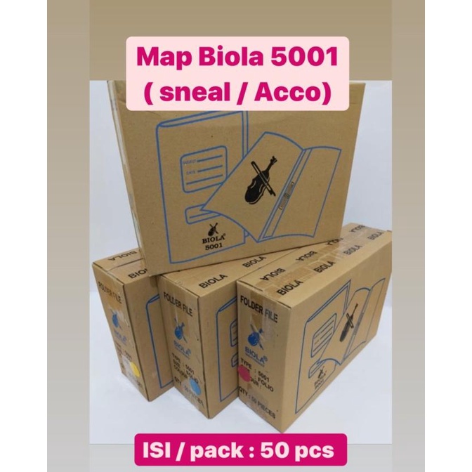 

Map Biola 5001 (1 Karton) Snel / Acco