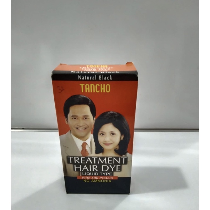 TANCHO TREATMENT HAIR DYE LIQUID / SEMIR RAMBUT CAIR / CAT RAMBUT HITAM - TANCHO