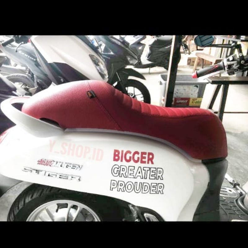 Sarung Cover Kulit Jok Scoopy Old 2010 2019 New 2020 2022 Model Vespa