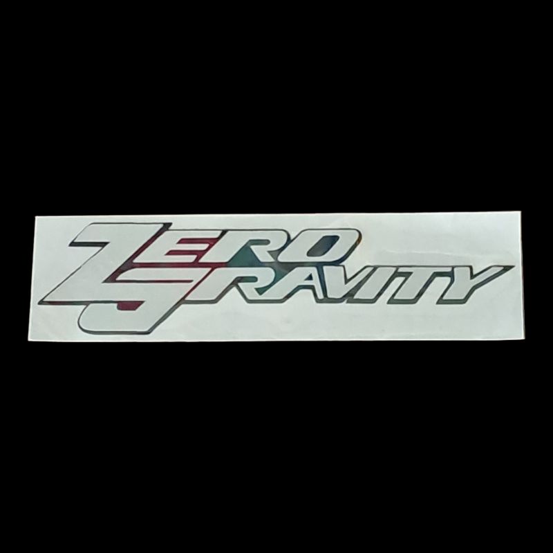 

STICKER ZERO GRAVITY CUTTING
