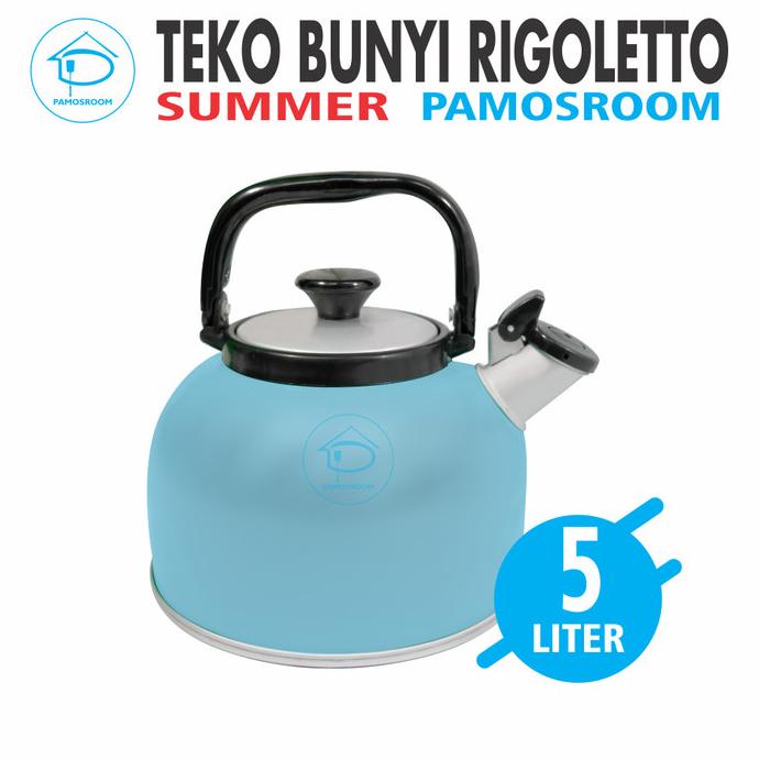 Discount Maspion Teko Air Bunyi Whistling Kettle Rigoletto 5 L Anti Karat Tebal /PERALATAN MASAK SET