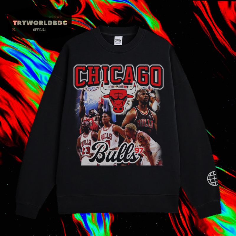 CREWNECK CHICAGO BULLS 1997 VINTAGE TEE / SWEATER / JAKET / HOODIE