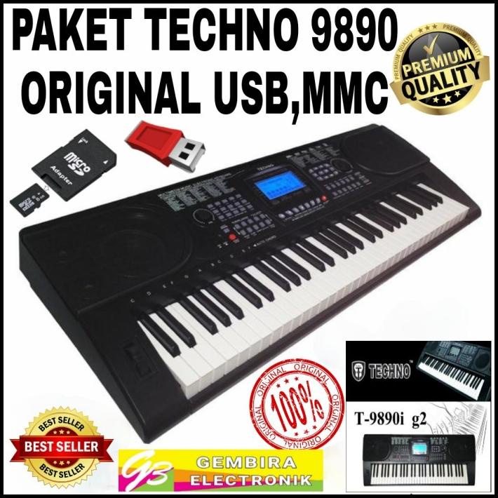 Keyboard Techno 9890 Keyboard Piano Techno T9890