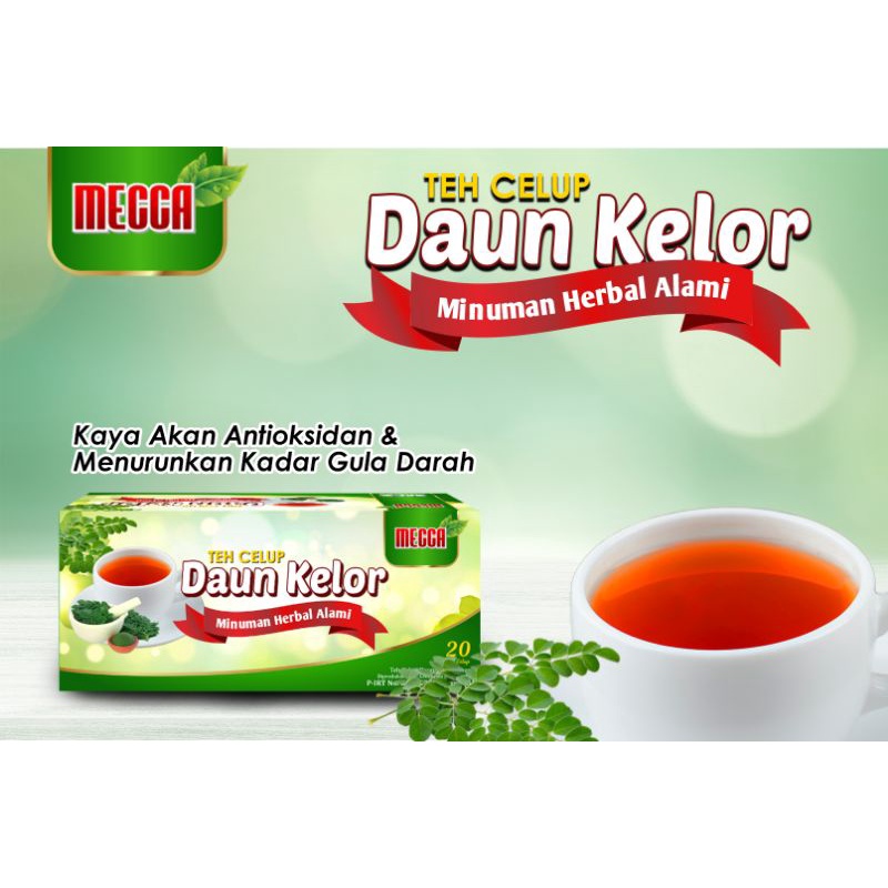 

Teh Celup Daun Kelor