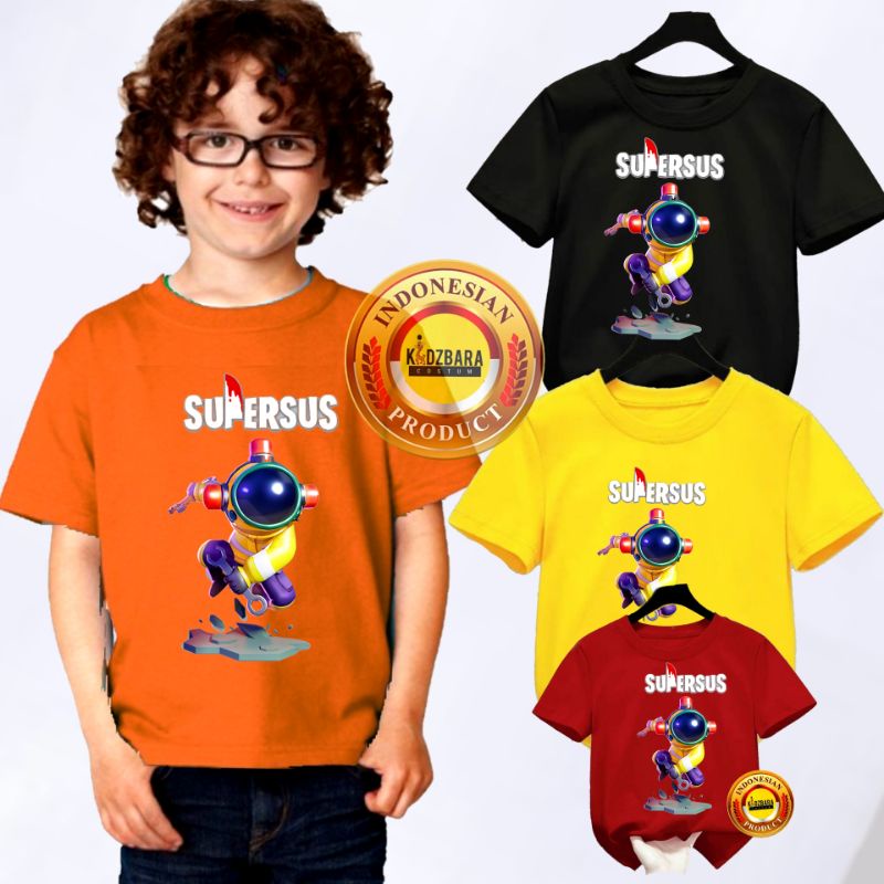 BAJU ATASAN ANAK LAKI LAKI GAME SUPER SUS
