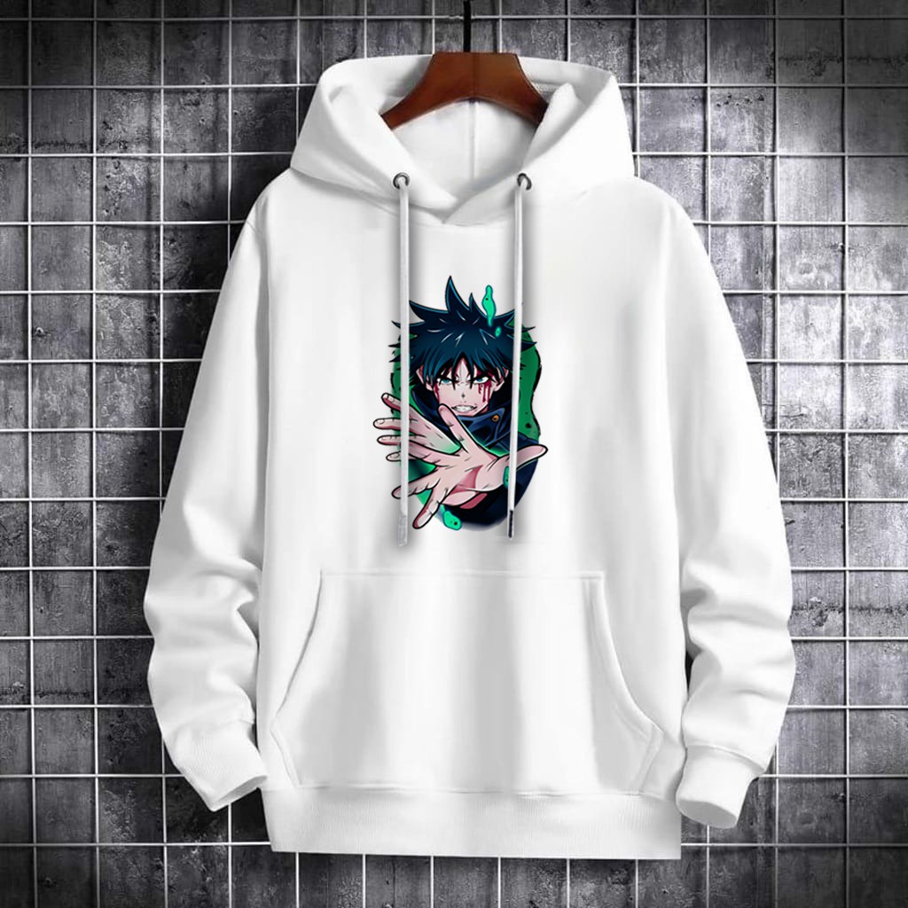 INDOSAN-HOODIE ANIME MIDORIYA-HOODIE DISTRO BAHAN FLEECE MOTIF GAMBAR DTF PRINTING-REAL PICT-BISA COD