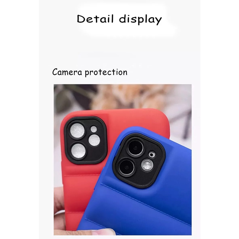 JACKET / PUFF soft case IPHONE 13 / 13 PRO / 13 PRO MAX / 12 / 12 PRO / 12 PRO MAX / 11 / 11 PRO / 11 PRO MAX / X / XS / XR / XS MAX