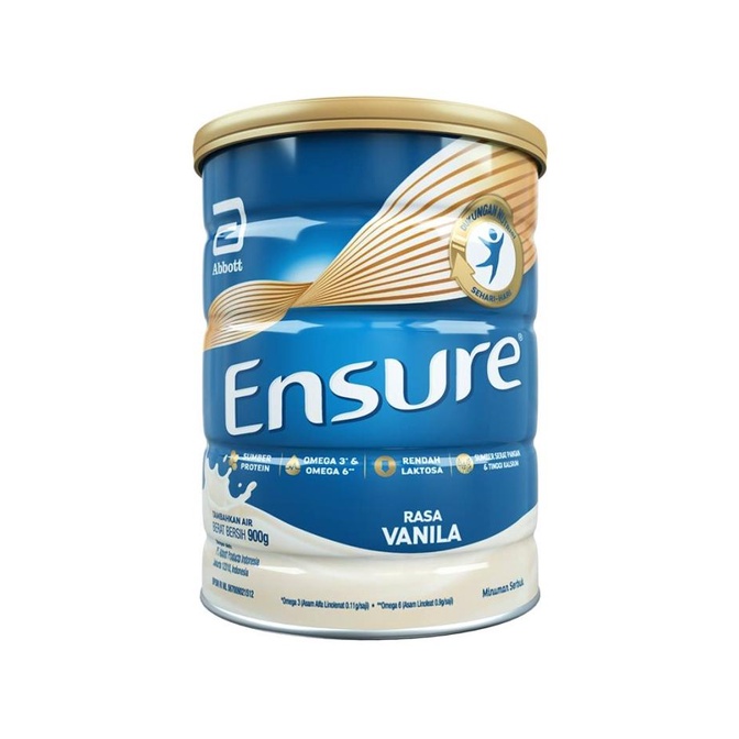 

[ COD ] ENSURE Susu Rendah Laktosa Vanila 900gr Nutrisi Dewasa 900 gr Vanilla