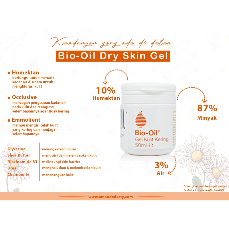 Bio Oil / Bio Oil SCO Natural / Bio Oil Gel Kulit Kering