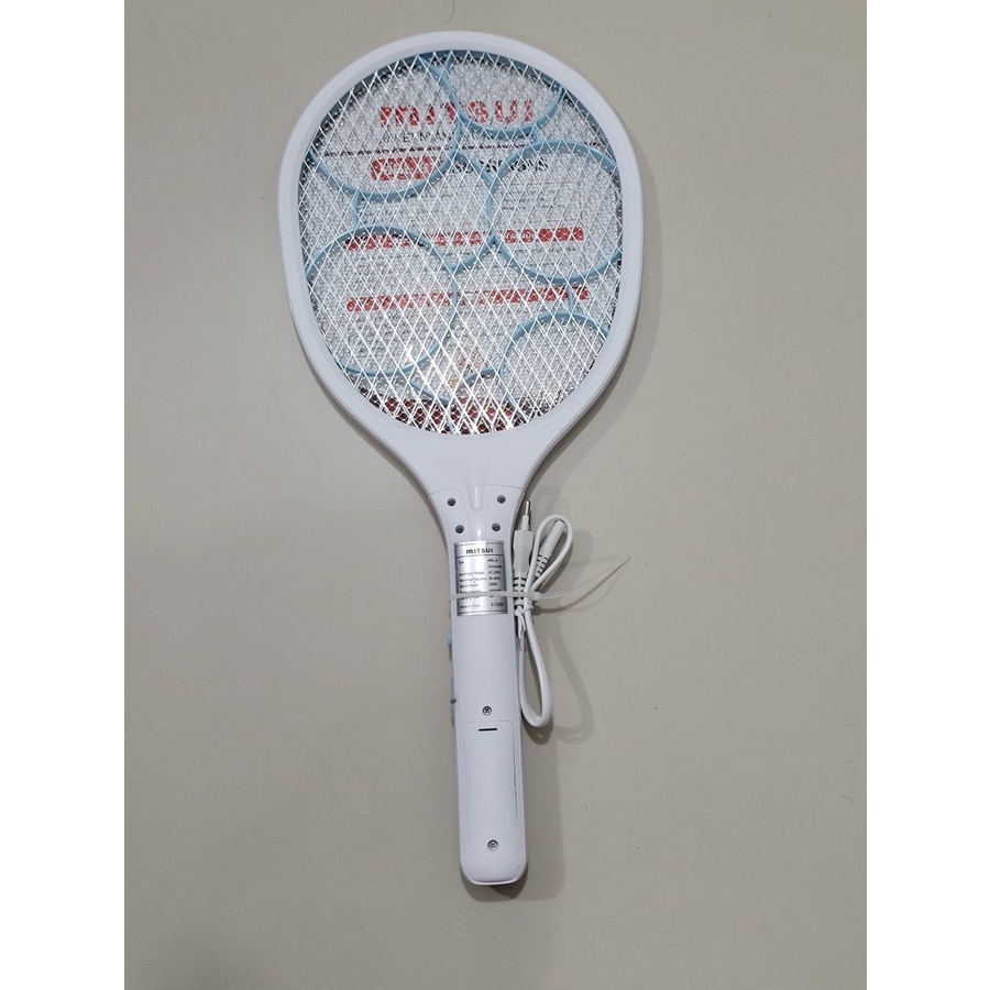 Mitsui SCORPIONS MRL-61 Raket Nyamuk Rechargeable Raket Nyamuk Cas