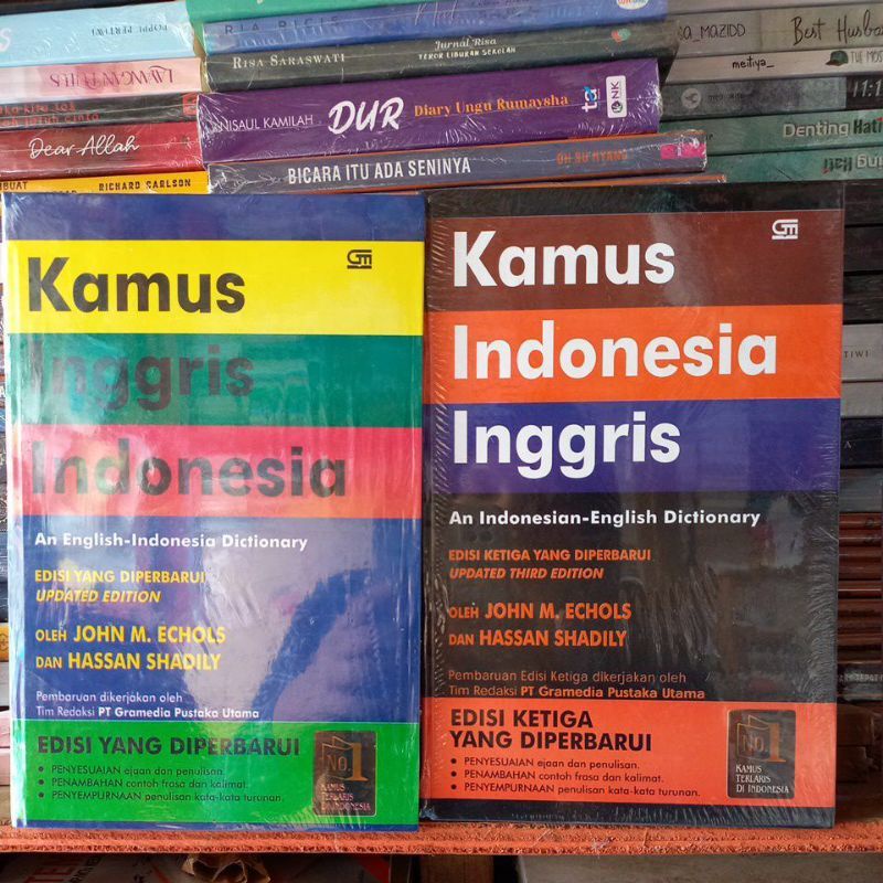 

Kamus Besar John M echols 1 Paket Indonesia - English Dan English - Indonesia