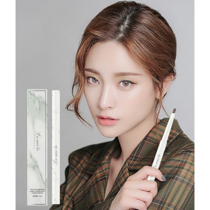 Eyebrow Pensil Alis 2in1 Waterproof Anti Air